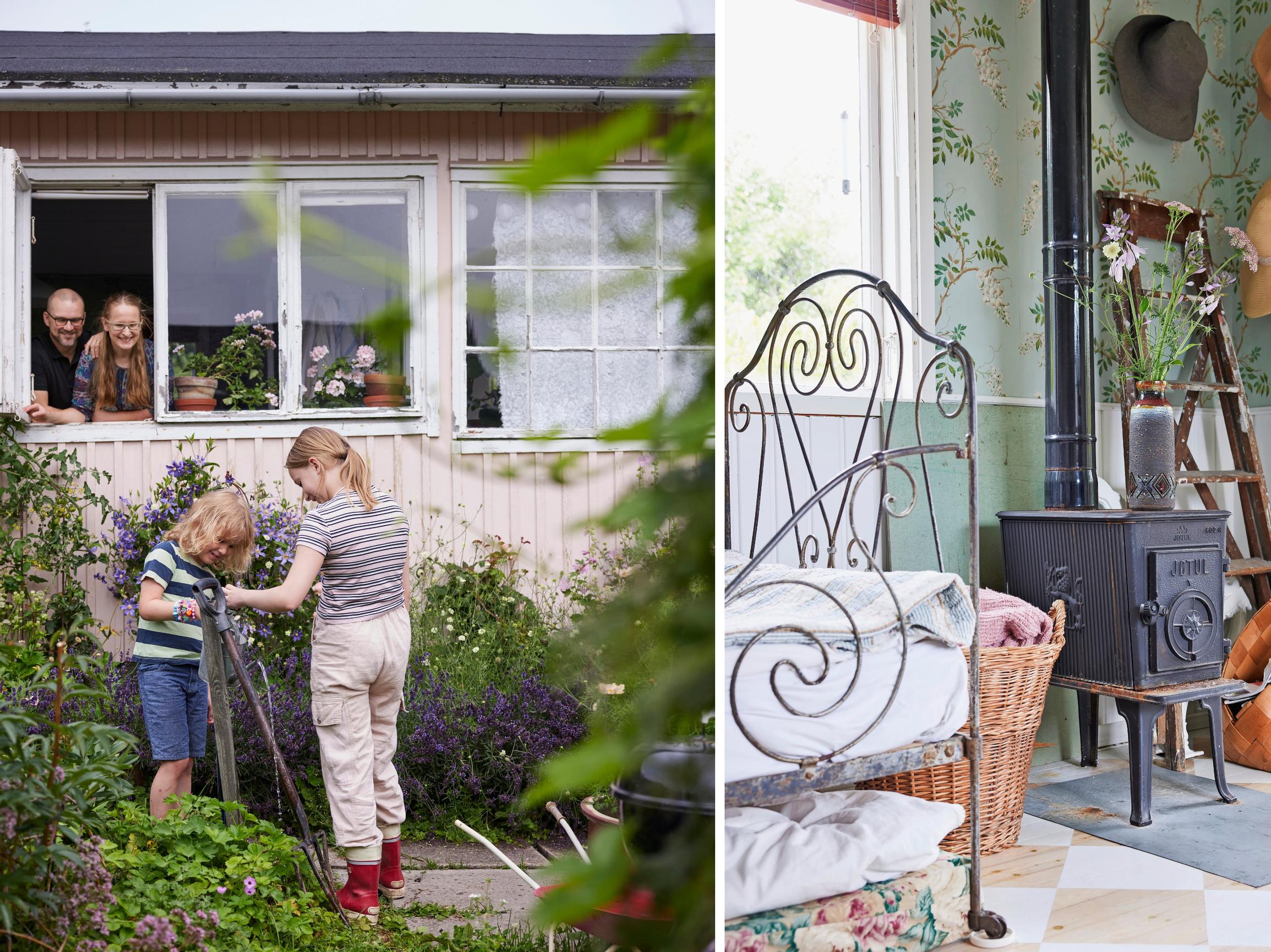 Ruokakirjoittaja Satu Koiviston siirtolapuutarhamökki on paratiisi puolen tunnin pyörämatkan päästä kotoa: ”Tästä haaveilin, ja sen sain”