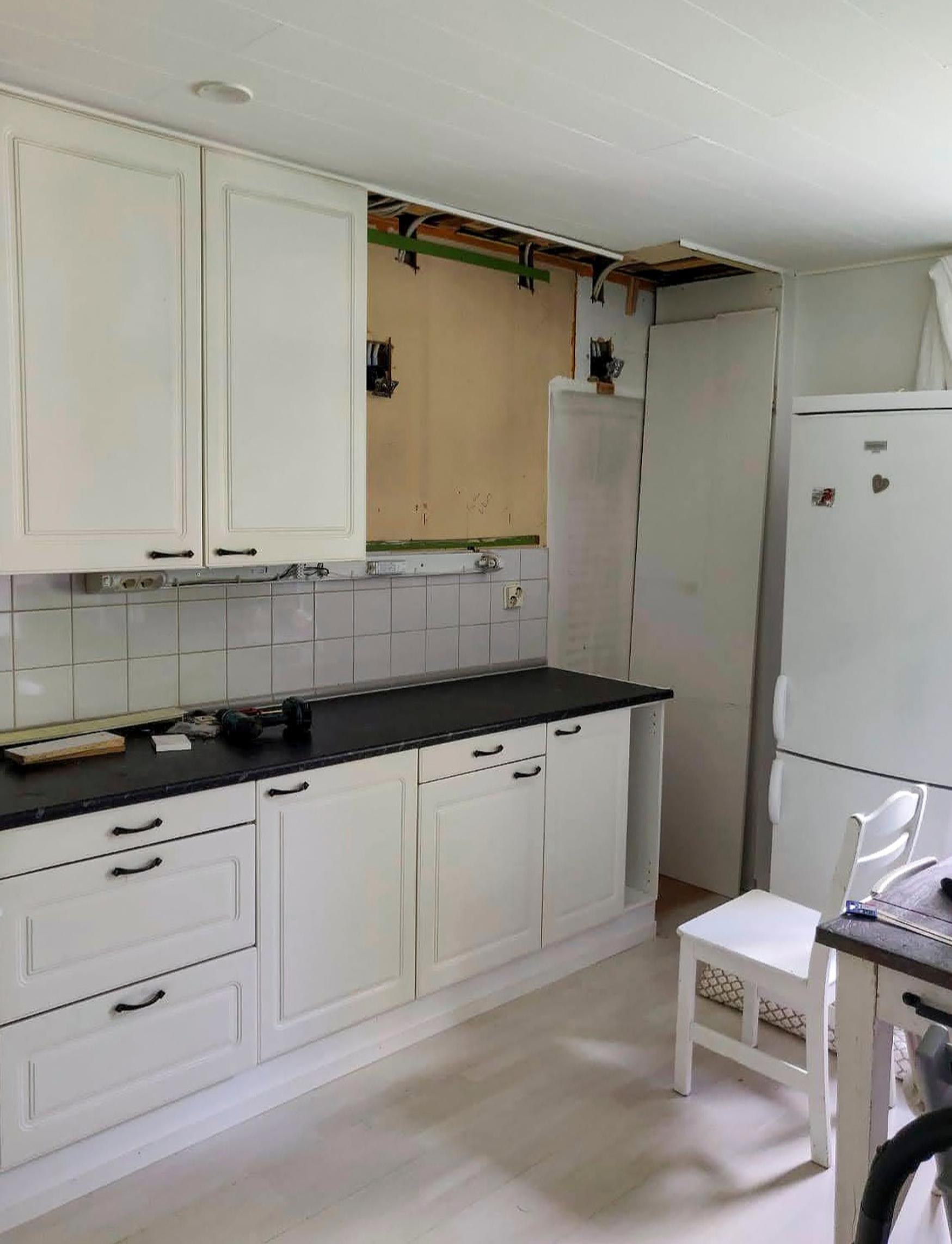 Keittiö ennen remonttia