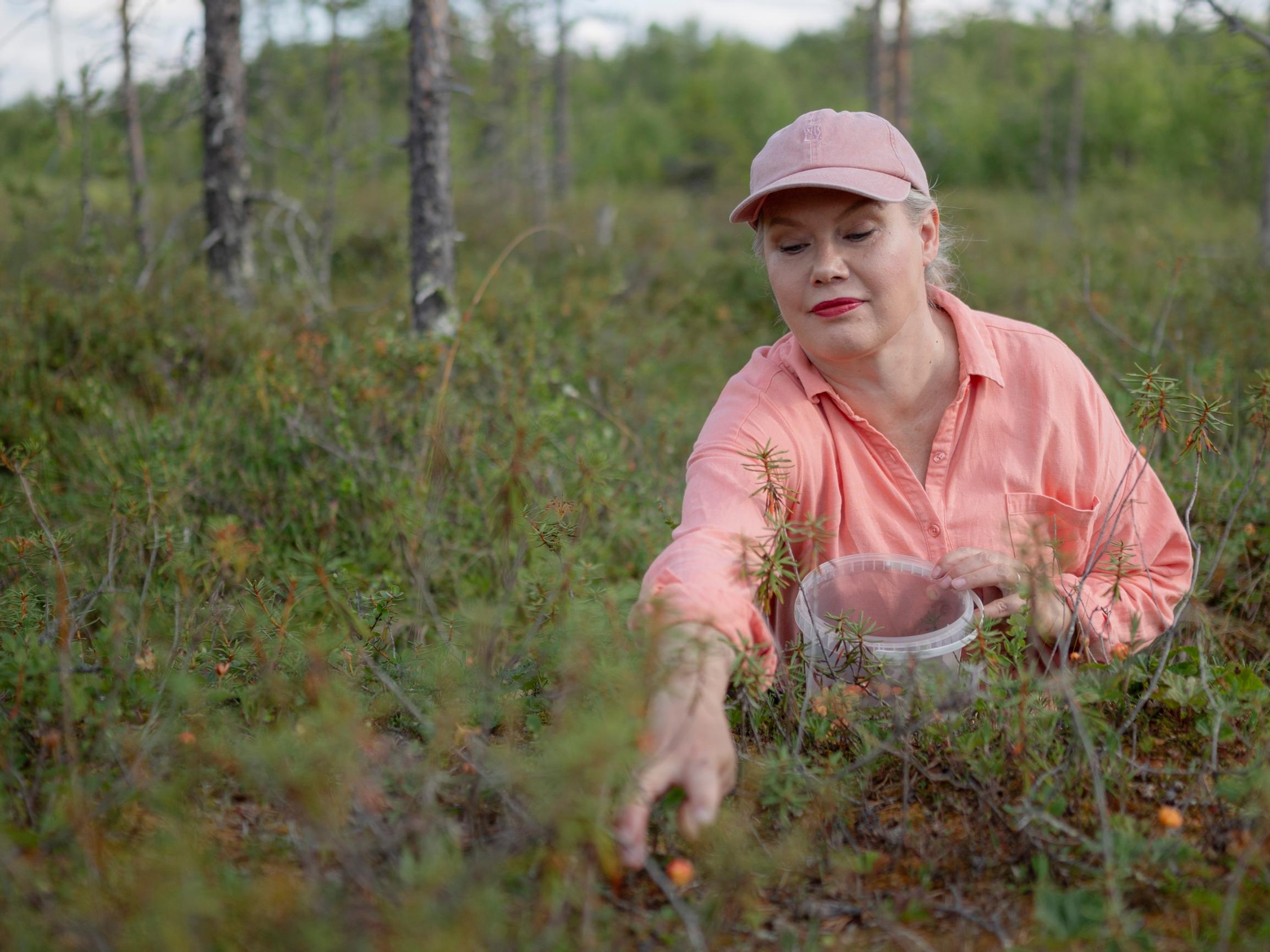 Minna Rytisalolla on marjoille kolme pakastinta ja ämpäreille juuri sopiva auto – ”Metsässä olen osa ugrilaisten esiäitieni ketjua”