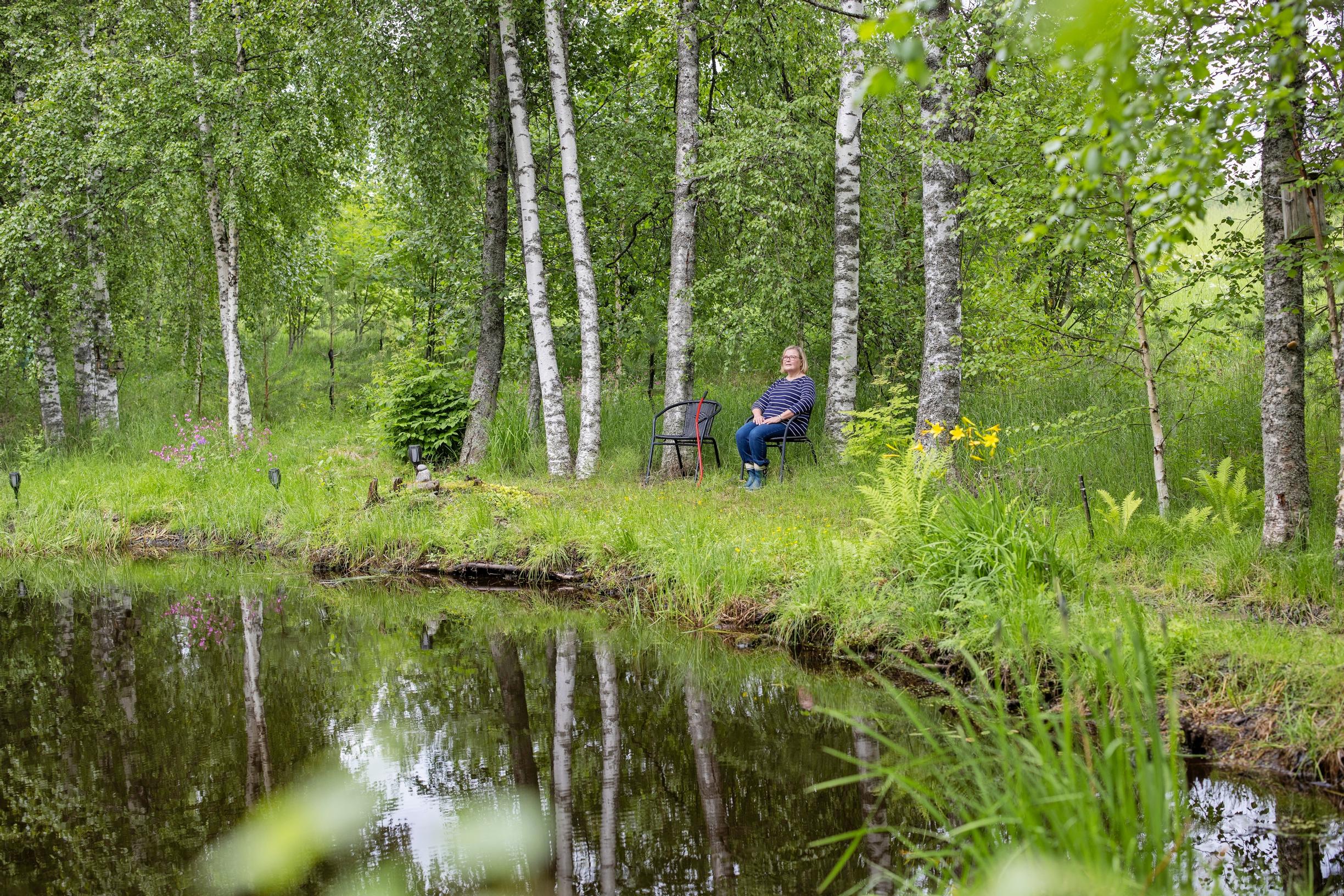 luonnonmukainen puutarha