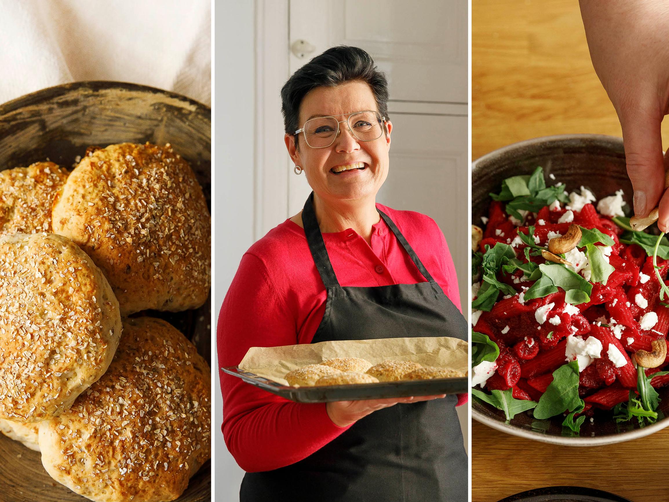 ”Koen tekeväni tärkeää työtä”, sanoo gluteenittomia reseptejä vuosia kehittänyt Marjo Jokinen – nappaa vinkit gluteenittomaan leivontaan!