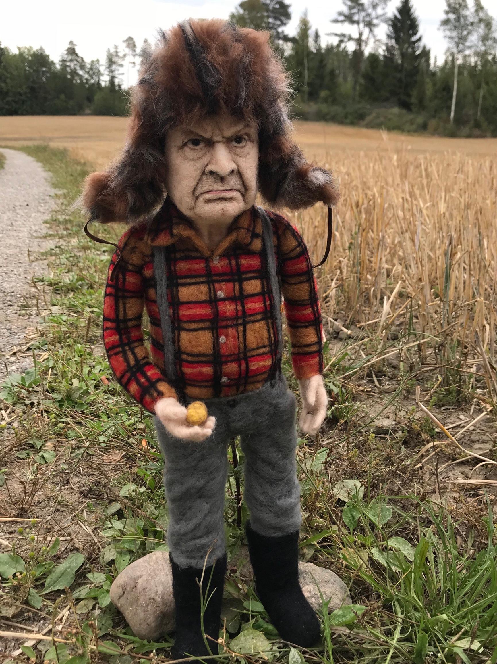 Huovutettu Mielensäpahoittaja-hahmo