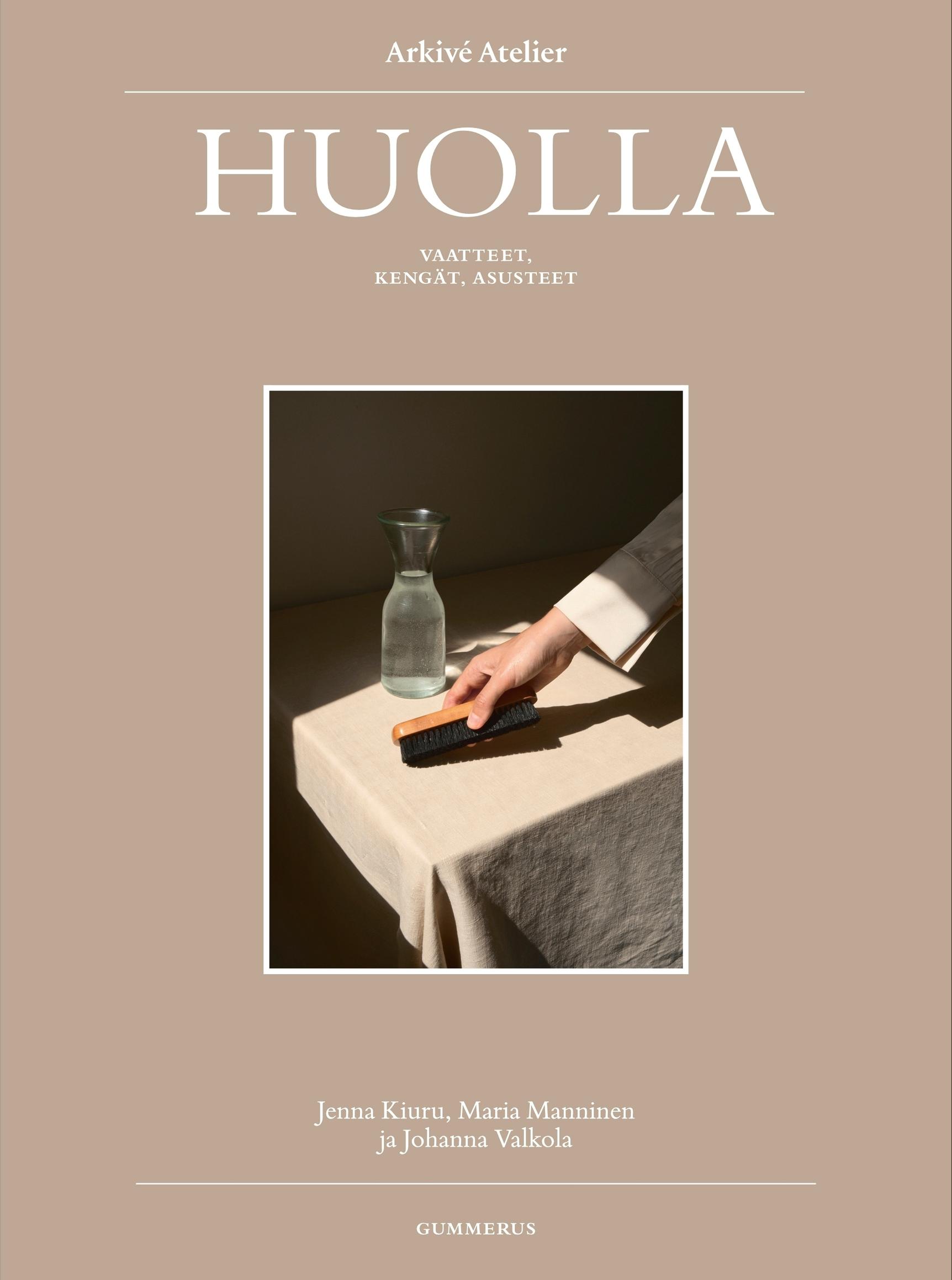 Huolla-kirjan kansi