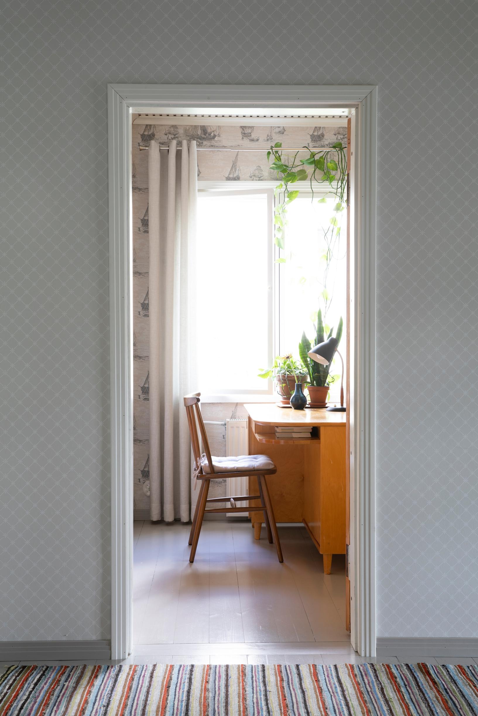 Näkymä työpöydälle