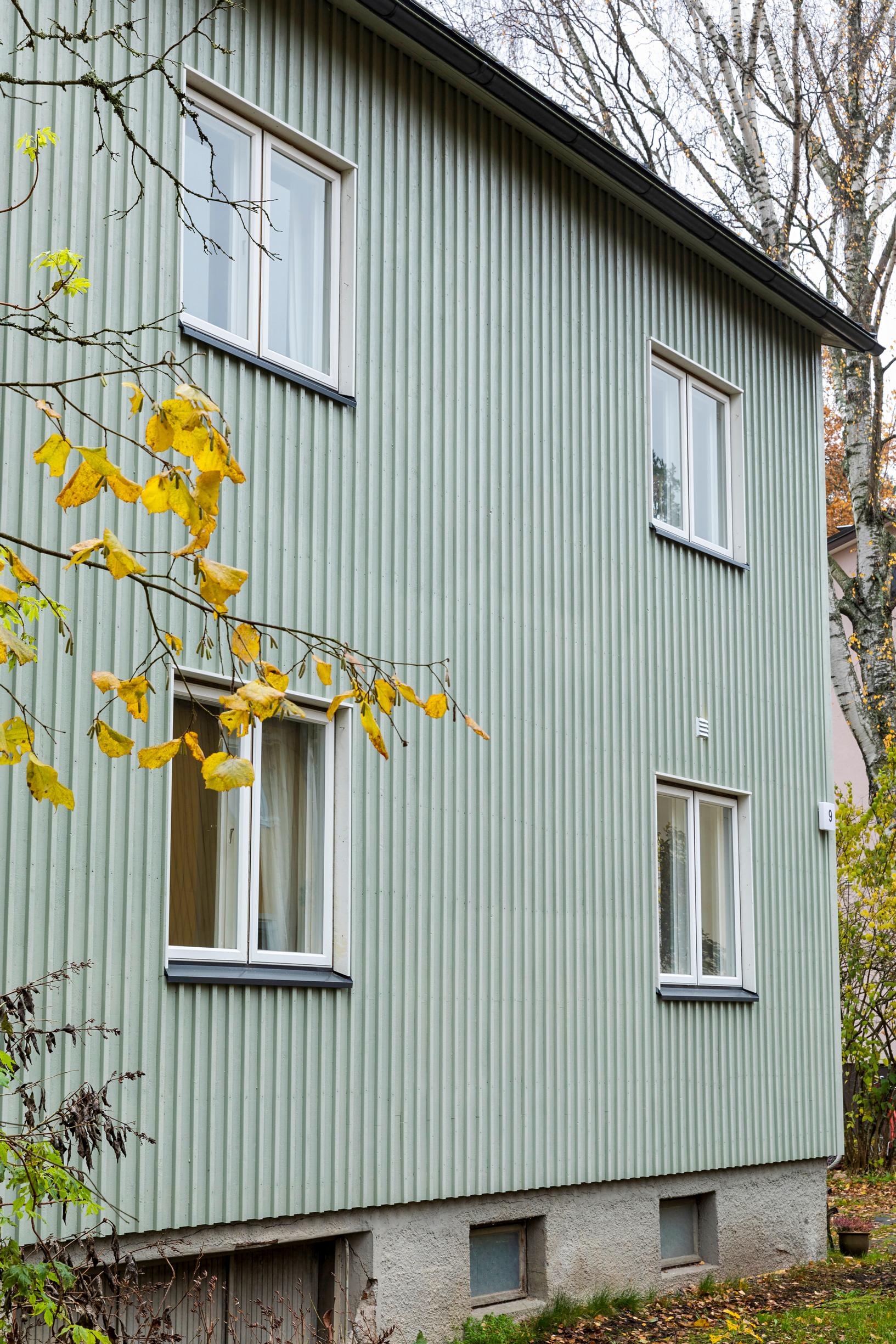Kunnostettu julkisivu