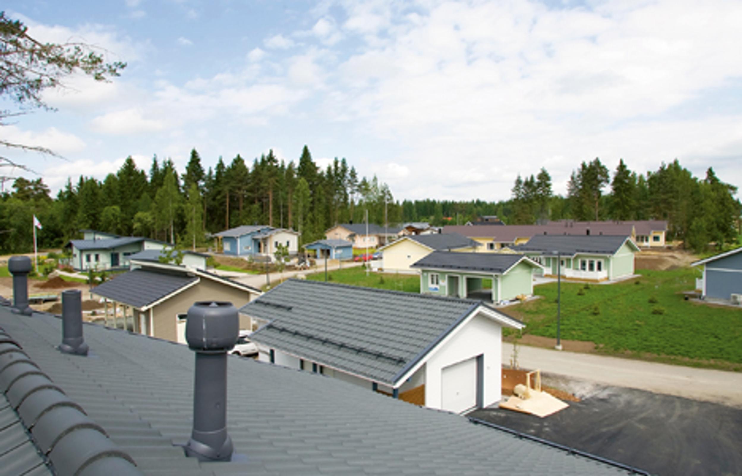 Asuntomessualue on kolmen kylän luonteva liitto