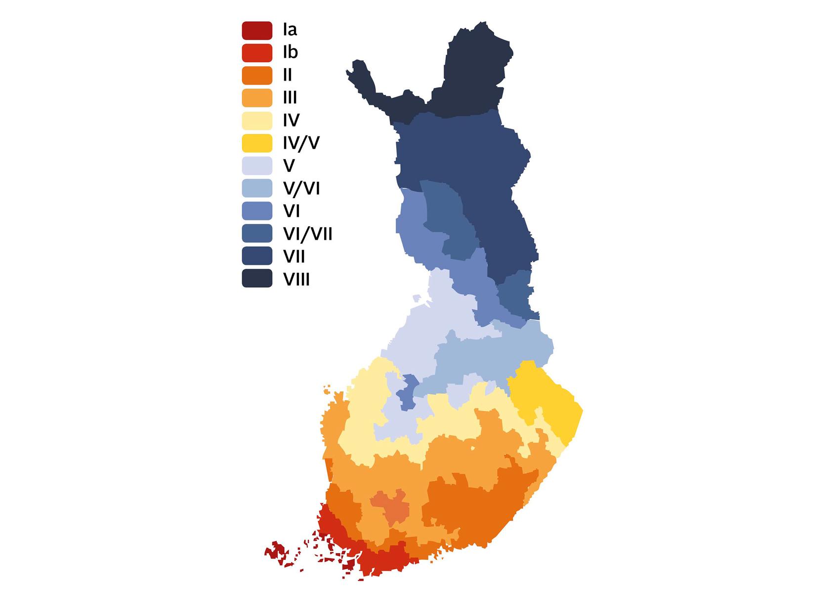 Kasvuvyöhyke kertoo, missä kasvi menestyy | Meillä kotona