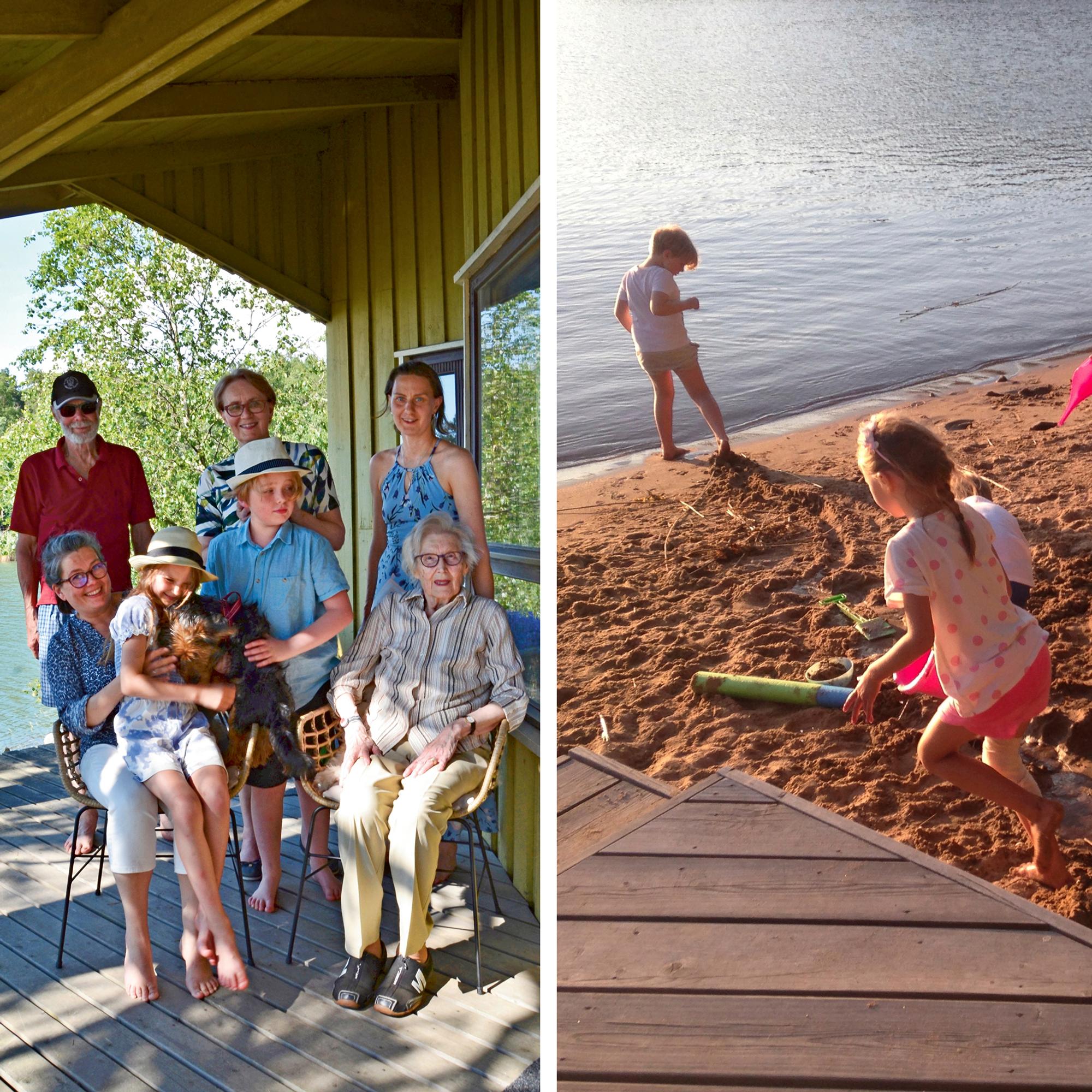 Suvun kesäunelma saaristossa! Mökin rakentaneen Heikin jälkeläiset huolehtivat kesäpaikasta juuri niin kuin isoisä toivoi