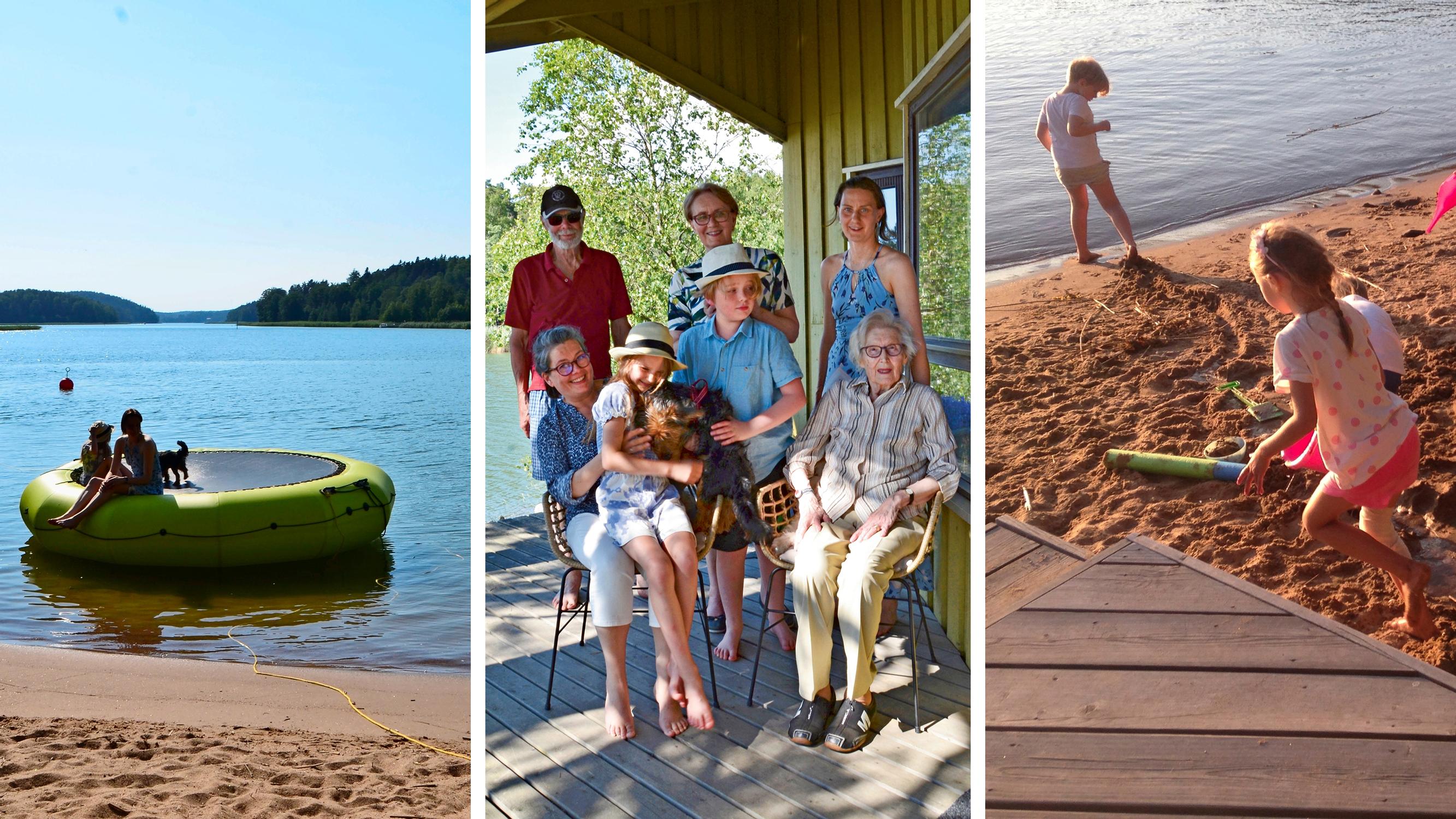 Suvun kesäunelma saaristossa! Mökin rakentaneen Heikin jälkeläiset huolehtivat kesäpaikasta juuri niin kuin isoisä toivoi