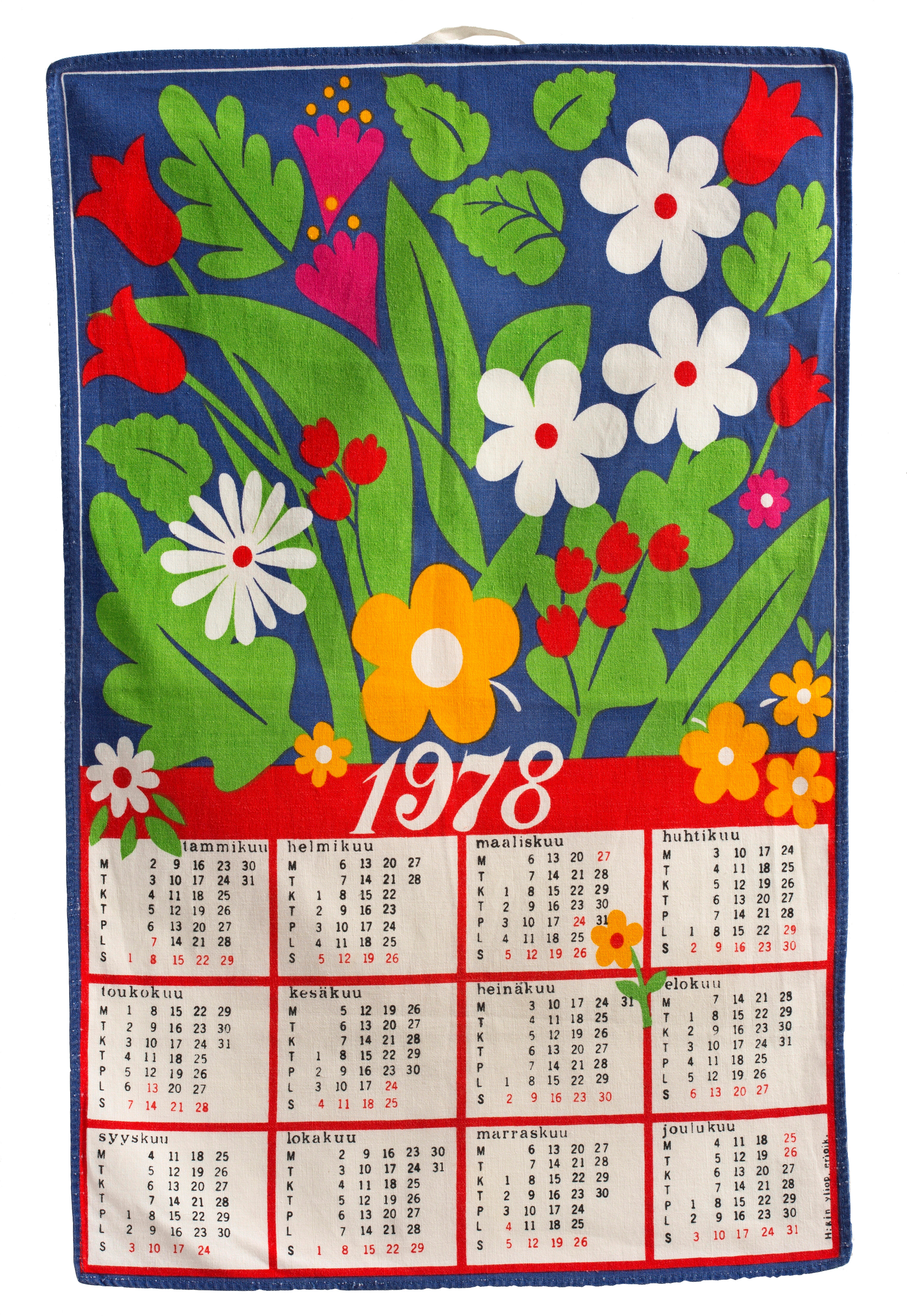 Top 24+ imagen vuoden 1970 kalenteri