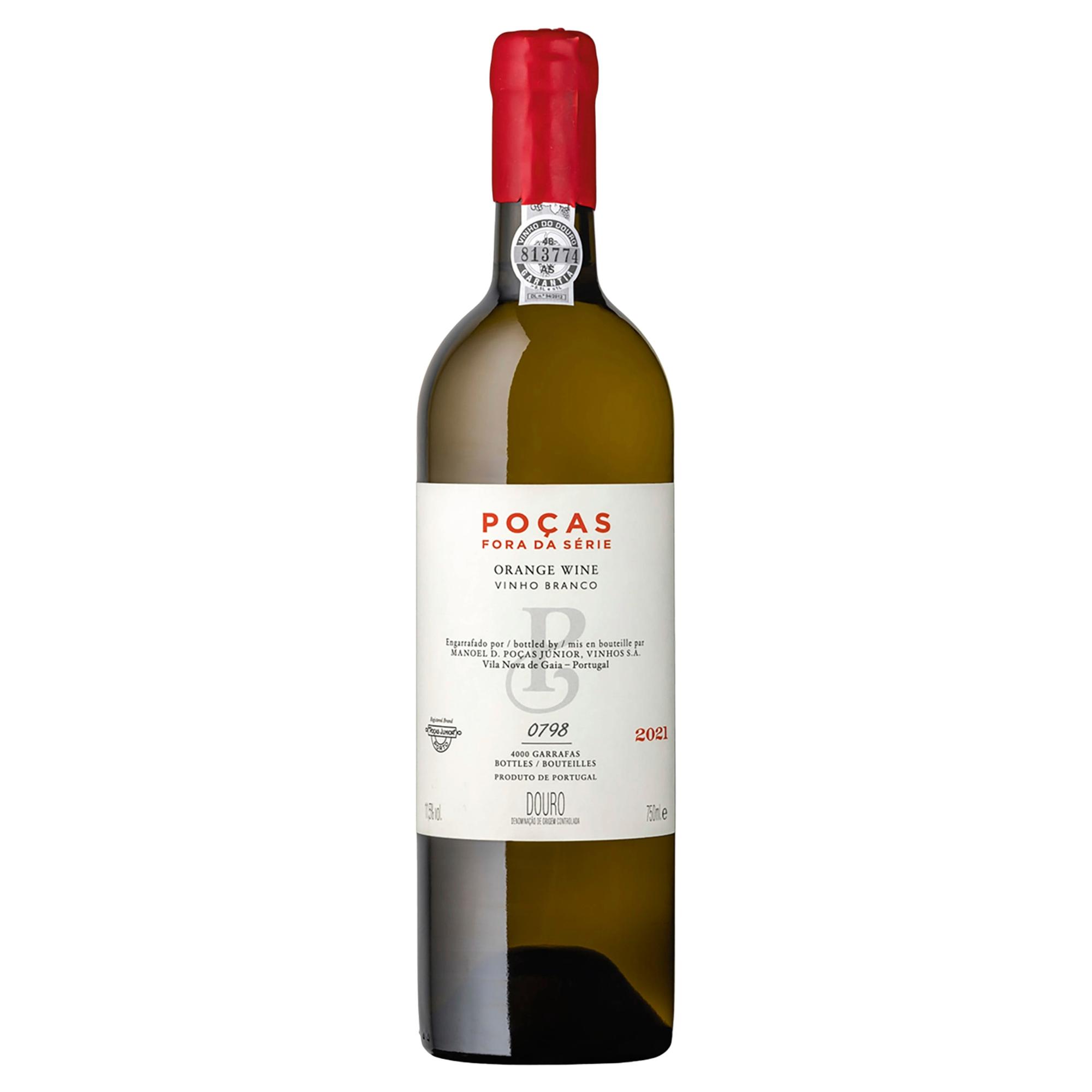 Poças Fora da Série Orange Wine, 11,5 %, 32,99 €/0,75 l.