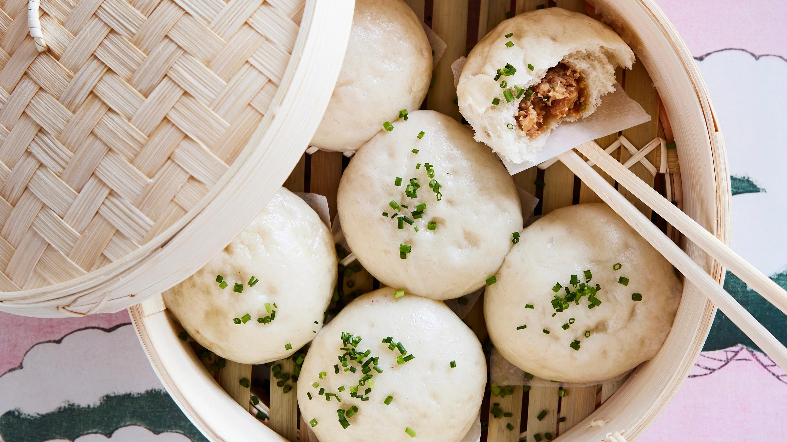 Nikumanit eli pehmoiset japanilaiset höyrysämpylät Suomi-twistillä – sisällä misotahnalla maustettua kotimaista järvikalaa