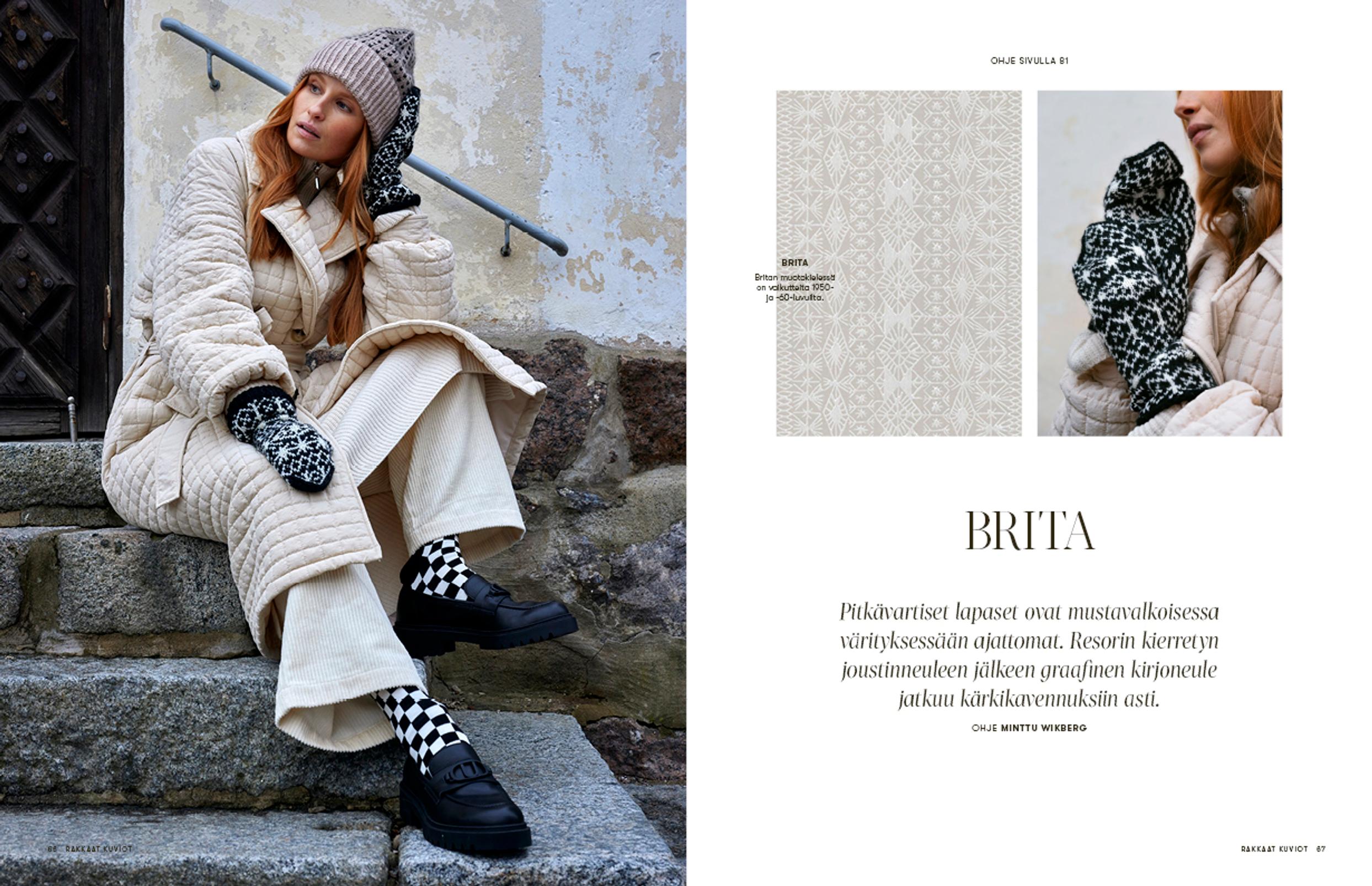 Brita-lapaset ja Pilkut-pipo, Rakkaat kuviot -lehti