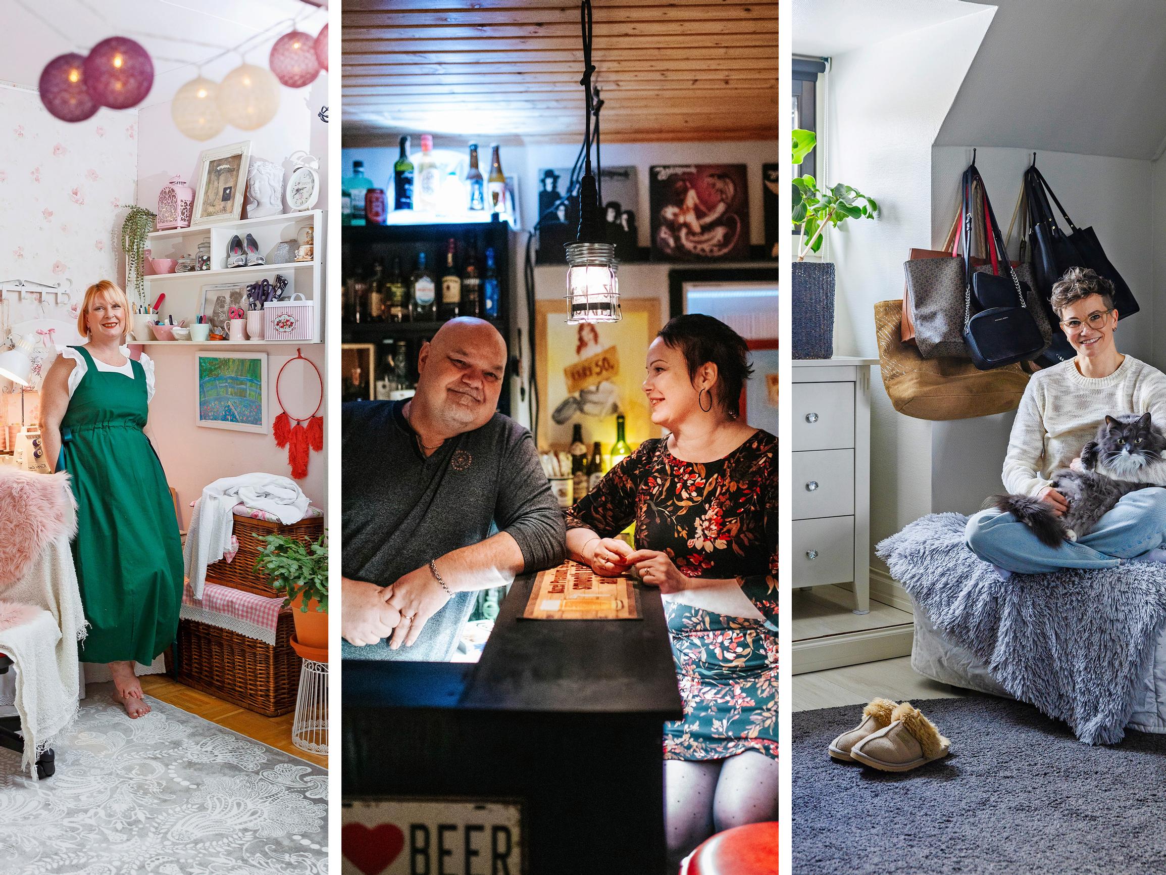 Lapsi muutti kotoa – mitä tehdä lastenhuoneelle? Neljä vanhempaa esittelee uudet lempihuoneensa