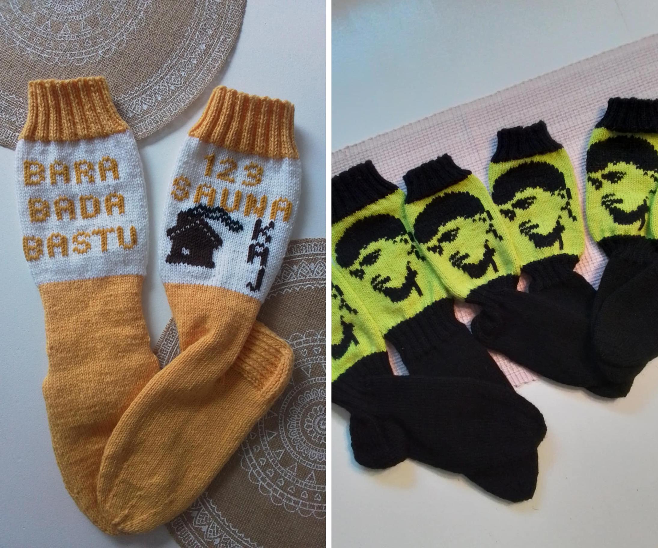 KAJ-sukat ja Käärijä-sukat